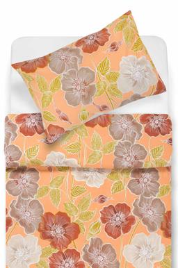 Cotton bedding set DAWN 20-1774-PEACH