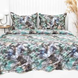 PREMIUM maco sateen bedding set CALIANNA 40-1579-GREEN