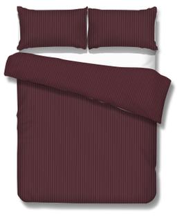 Sateen pillow cases MONACO-BED 00-0453-1 BURGUNDY MON